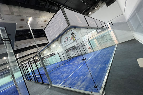 focos pista de padel
