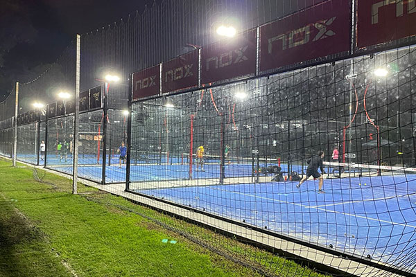materiales pista de padel