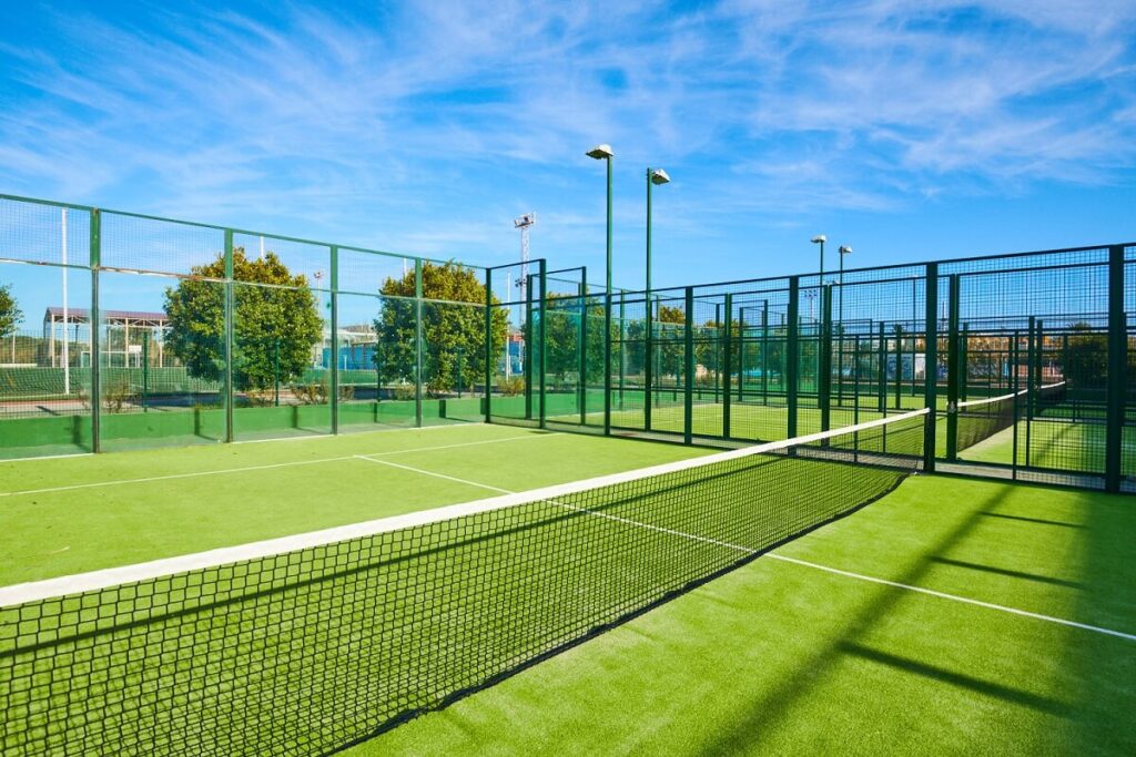 red pista de padel